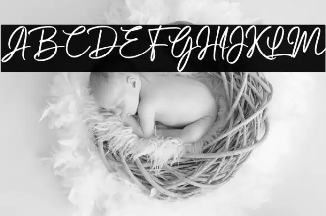 Gabrietha Demo Font examples