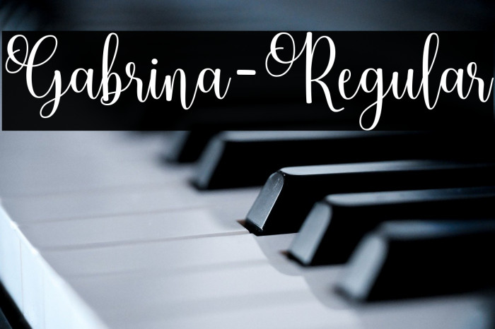 Gabrina-Regular Example 3