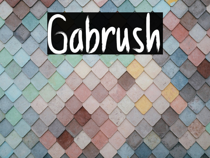 Gabrush Example 1