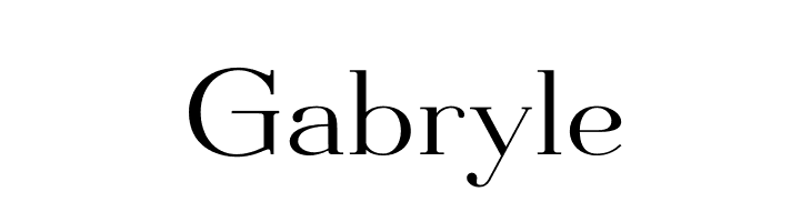 Gabryle  Free Fonts Download