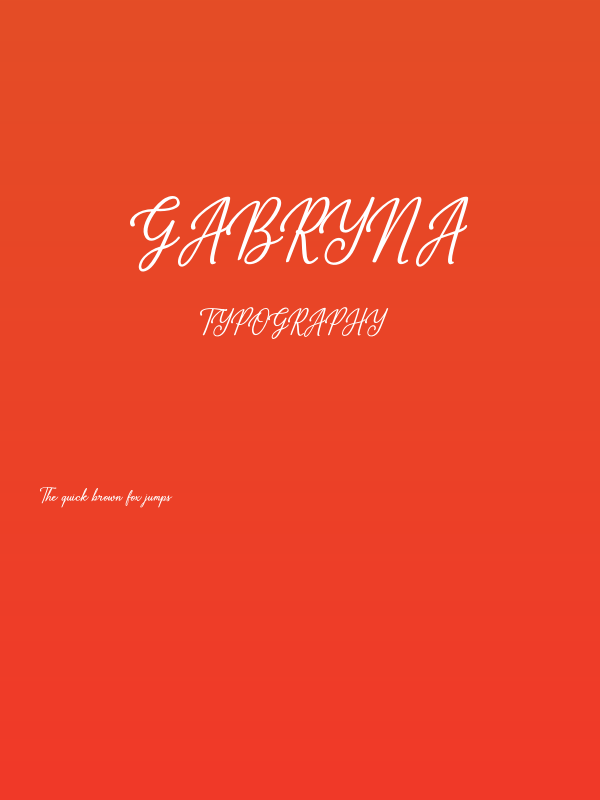 Gabryna Poster