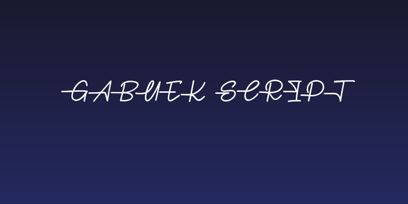 Gabuek Script Social Header