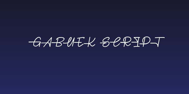 Gabuek Script Social Header