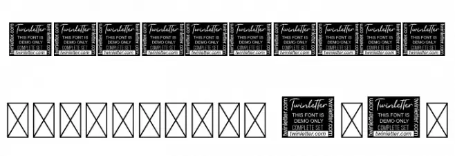 Gabust Personal Use Font OTHER CHARS