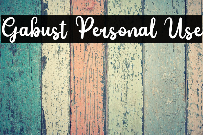 Gabust Personal Use Example 2