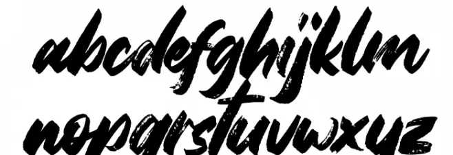 Gabuters Italic Шрифта строчной