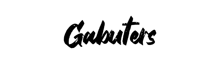 Gabuters  Frei Schriftart Herunterladen
