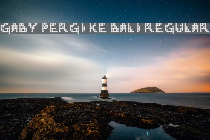 Gaby Pergi Ke Bali Regular Example 2