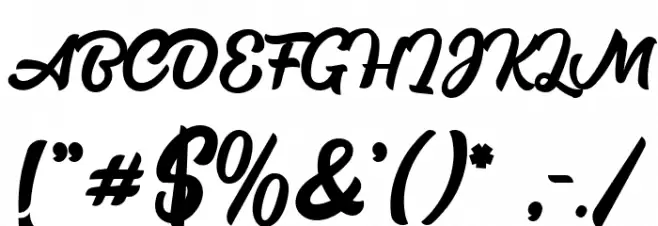 Gadamer Regular Font OTHER CHARS