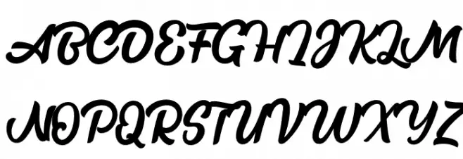 Gadamer-Regular Schriftart Groß