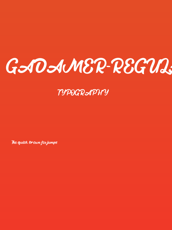 Gadamer-Regular Poster