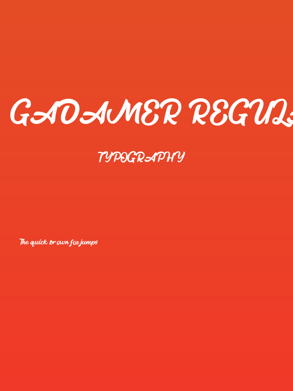 Gadamer Regular Poster