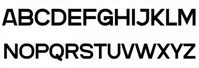 Gadeg Reg Personal Schriftart Groß