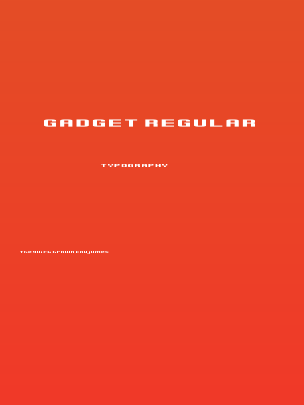 Gadget Regular Poster