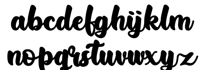 Gadimon Font LOWERCASE