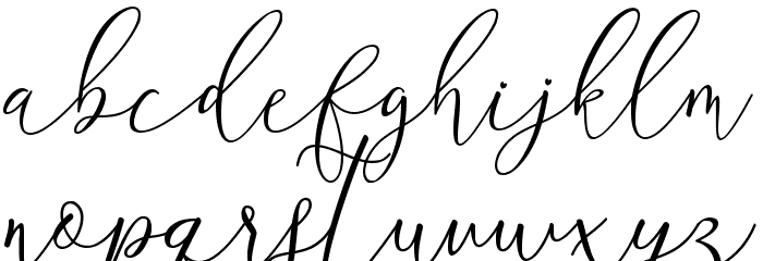 Gading - Personal Use Font LOWERCASE