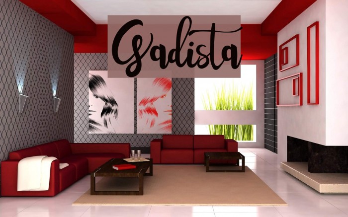 Gadista Font examples