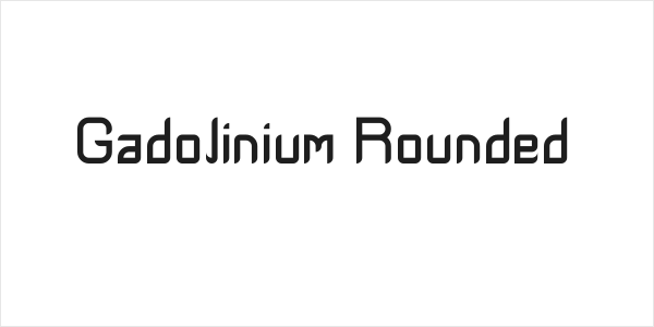 Gadolinium Rounded Logo