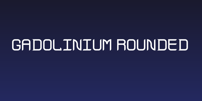 Gadolinium Rounded Social Header