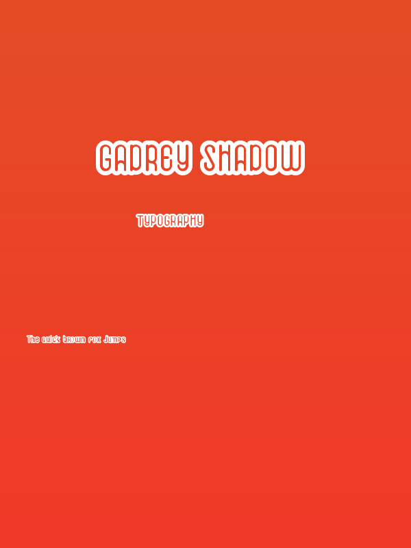 Gadrey Shadow Poster