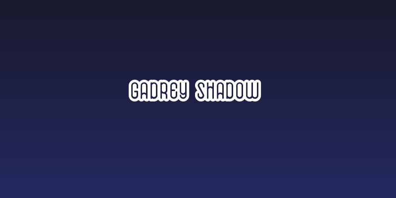 Gadrey Shadow Social Header