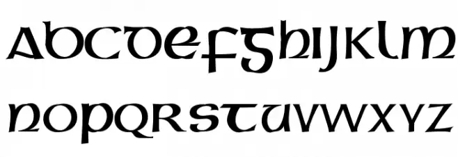 Gaeilge 1 Normal Fuentes MAYÚSCULAS