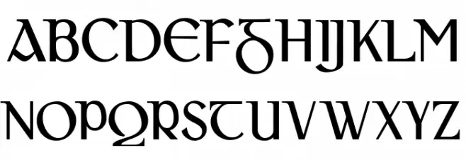 Gaeilge Polices MAJUSCULES