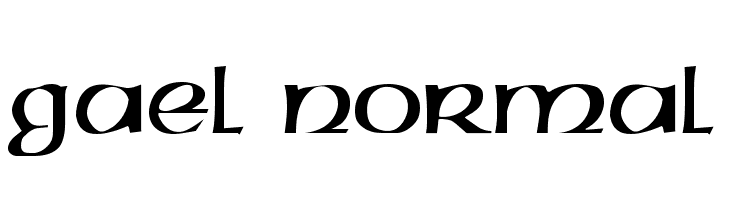 Gael Normal  baixar fontes gratis