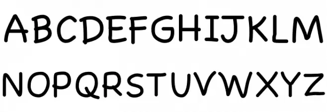 Gaelle001 Font Litere mari