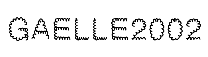 Gaelle2002 Font