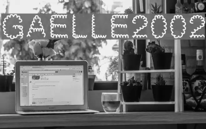 Gaelle2002 Font examples