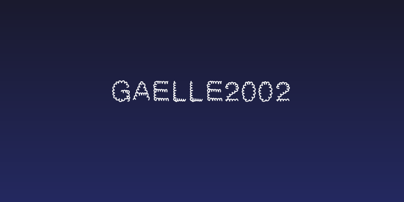Gaelle2002 Social Header