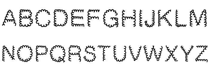 Gaelle2002 Font LOWERCASE