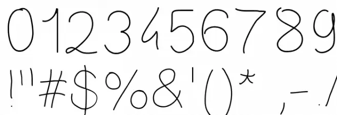 Gaelle203Font Font OTHER CHARS