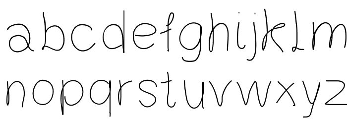 Gaelle203Font Font LOWERCASE