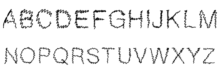Gaelle307 Font LOWERCASE
