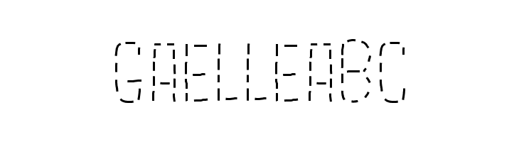GaelleAbc  Frei Schriftart Herunterladen