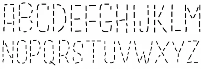 GaelleAbc Schriftart Groß