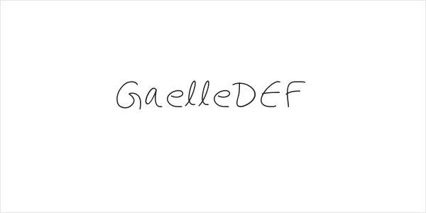 GaelleDEF Logo