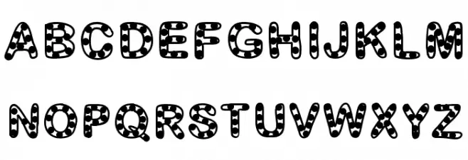 GaelleFont12 Schriftart Groß