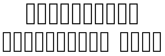 GaelleNumber6 Font OTHER CHARS