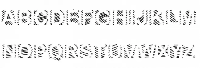 GaelleNumber6 Schriftart Groß