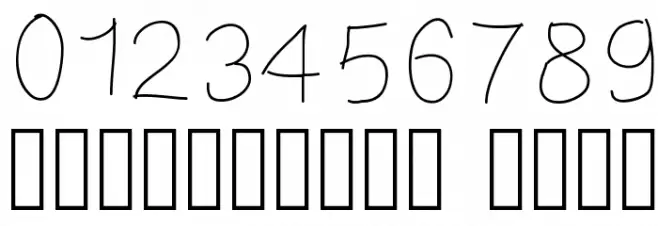 Gaellefine Font OTHER CHARS