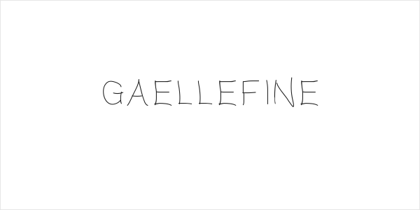 Gaellefine Logo