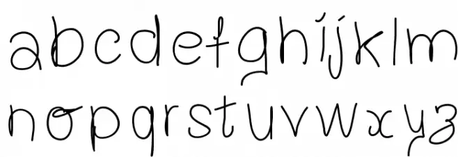 GaelleingFont Fuentes MINÚSCULAS
