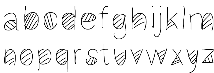 Gaelling2 Font LOWERCASE