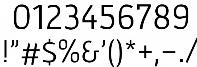 Gafata Font OTHER CHARS