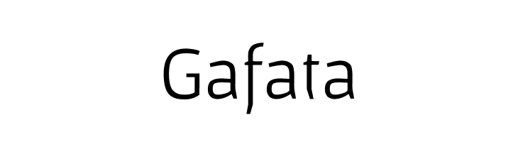 Gafata  नि: शुल्क फ़ॉन्ट्स डाउनलोड