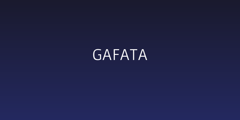 Gafata Social Header