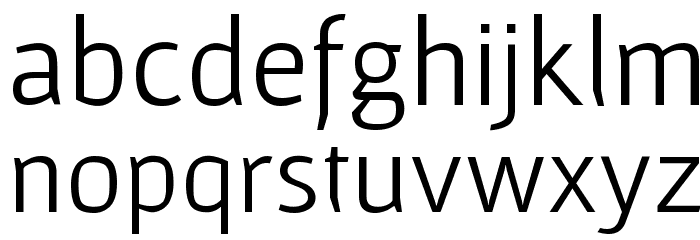 Gafata Font LOWERCASE